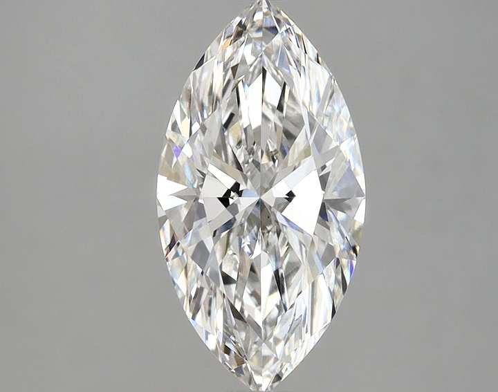 2.08 Carat Marquise Shaped Ideal Cut VVS2 IGI Certified Lab Grown Diamond