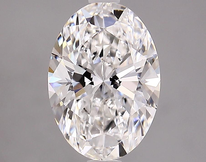 2.08 Carat Oval Shaped Ideal Cut VVS2 IGI Certified Lab Grown Diamond