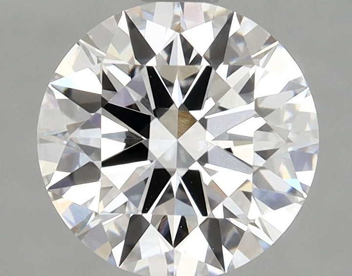 2.06 Carat Round Shaped Ideal Cut VVS2 IGI Certified Lab Grown Diamond