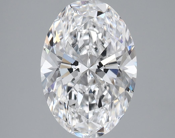 2.5 Carat Oval Shaped Ideal Cut VVS2 IGI Certified Lab Grown Diamond