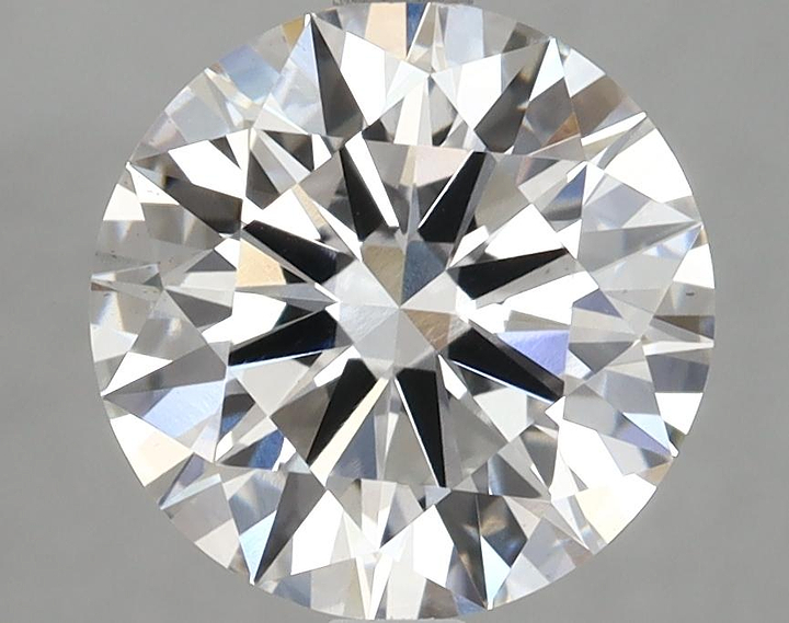 3.51 Carat Round Shaped Ideal Cut VS2 IGI Certified Lab Grown Diamond