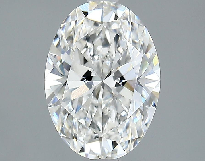 2.07 Carat Oval Shaped Ideal Cut VVS2 IGI Certified Lab Grown Diamond