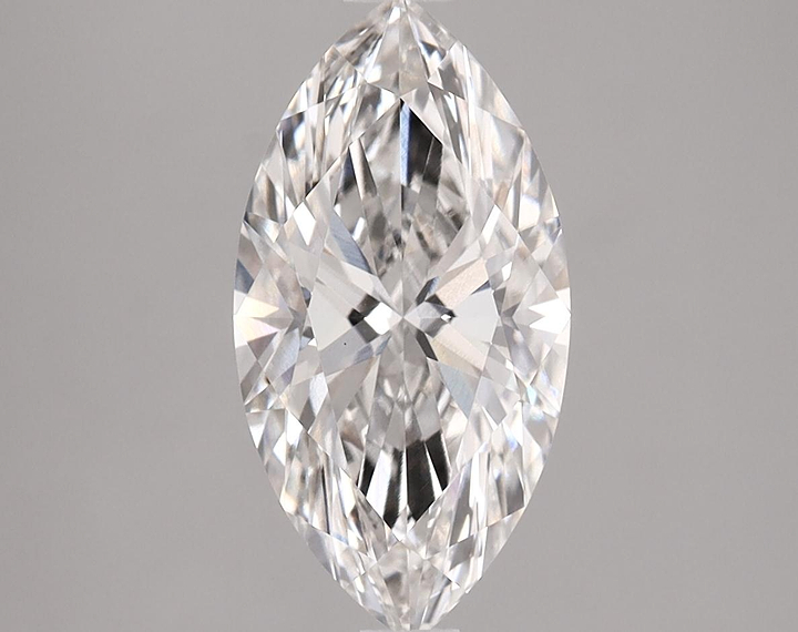2.08 Carat Marquise Shaped Ideal Cut VVS2 IGI Certified Lab Grown Diamond