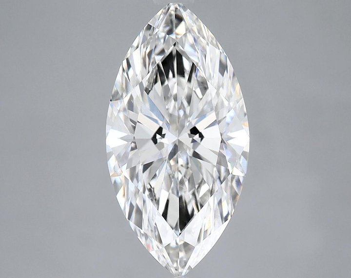 1.97 Carat Marquise Shaped Ideal Cut VVS2 IGI Certified Lab Grown Diamond