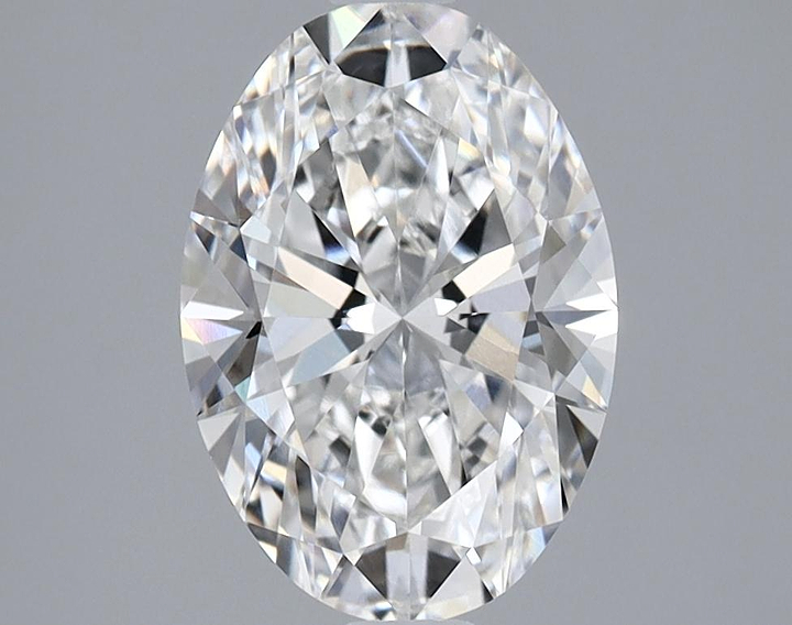2.07 Carat Oval Shaped Ideal Cut VVS2 IGI Certified Lab Grown Diamond