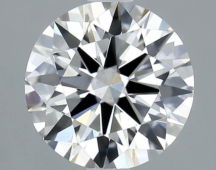 2.05 Carat Round Shaped Ideal Cut VS2 IGI Certified Lab Grown Diamond