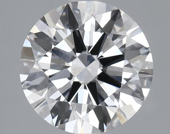 2.08 Carat Round Shaped Ideal Cut VS2 IGI Certified Lab Grown Diamond