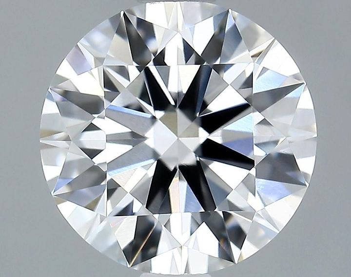 2.07 Carat Round Shaped Ideal Cut VVS1 IGI Certified Lab Grown Diamond