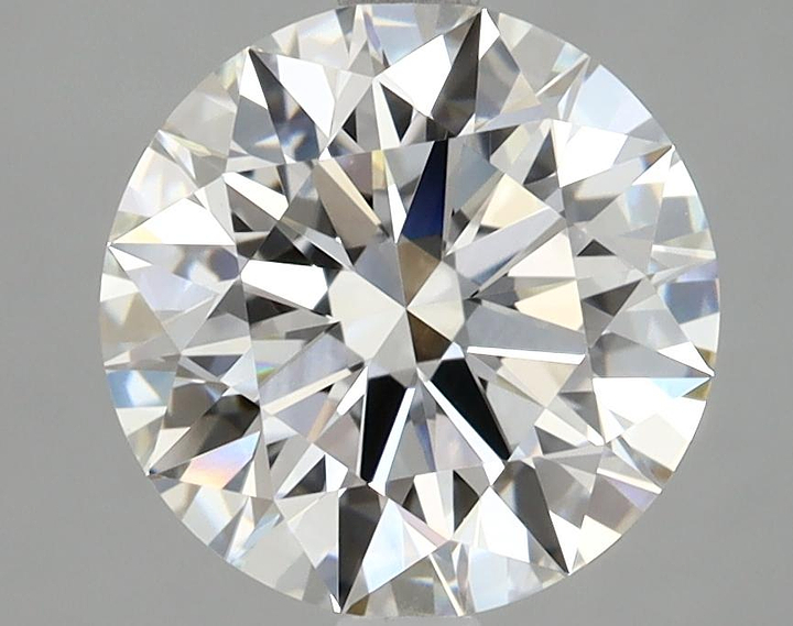 6.07 Carat Round Shaped Excellent Cut VVS2 IGI Certified Lab Grown Diamond