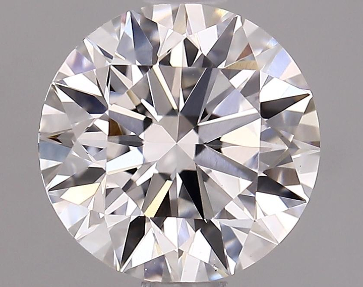 1.61 Carat Round Shaped Ideal Cut VS1 IGI Certified Lab Grown Diamond