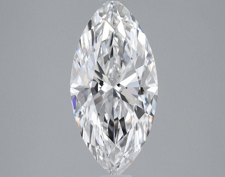 1.91 Carat Marquise Shaped Ideal Cut VVS2 IGI Certified Lab Grown Diamond