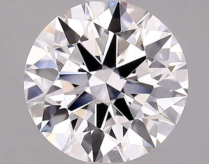 2.57 Carat Round Shaped Ideal Cut VVS2 IGI Certified Lab Grown Diamond