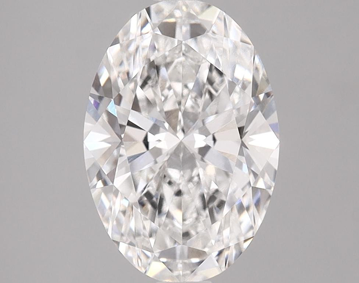2.46 Carat Oval Shaped Ideal Cut VVS2 IGI Certified Lab Grown Diamond