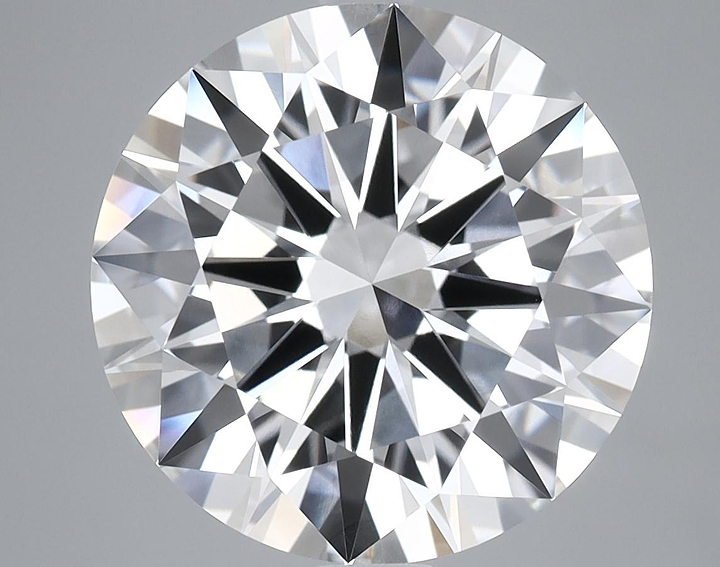 6.0 Carat Round Shaped Excellent Cut VVS2 IGI Certified Lab Grown Diamond