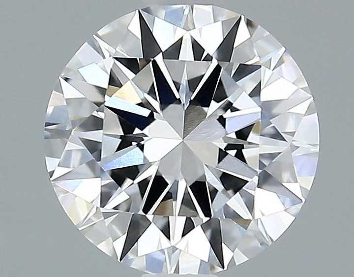 1.54 Carat Round Shaped Excellent Cut VVS2 IGI Certified Lab Grown Diamond