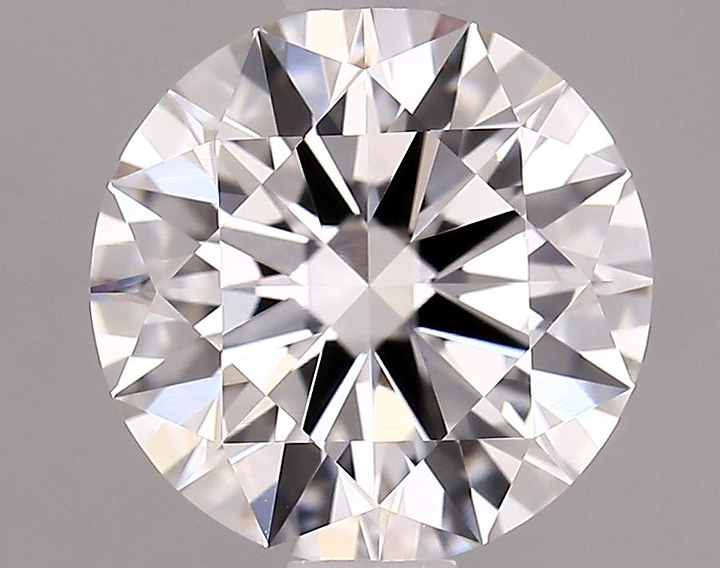 1.54 Carat Round Shaped Ideal Cut VVS2 IGI Certified Lab Grown Diamond