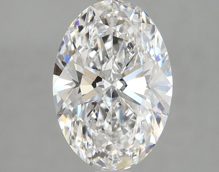 2.0 Carat Oval Shaped Ideal Cut VVS2 IGI Certified Lab Grown Diamond