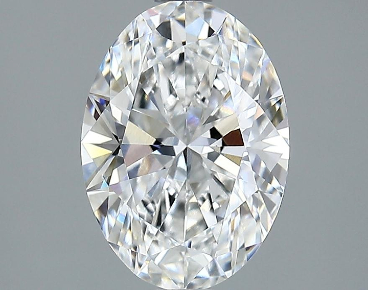 2.05 Carat Oval Shaped Ideal Cut VVS2 IGI Certified Lab Grown Diamond