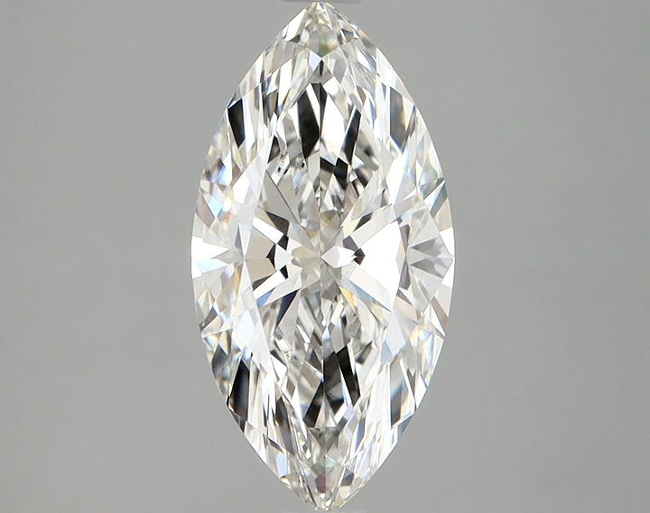2.08 Carat Marquise Shaped Ideal Cut VVS2 IGI Certified Lab Grown Diamond