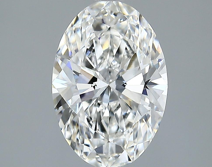 2.07 Carat Oval Shaped Ideal Cut VVS2 IGI Certified Lab Grown Diamond