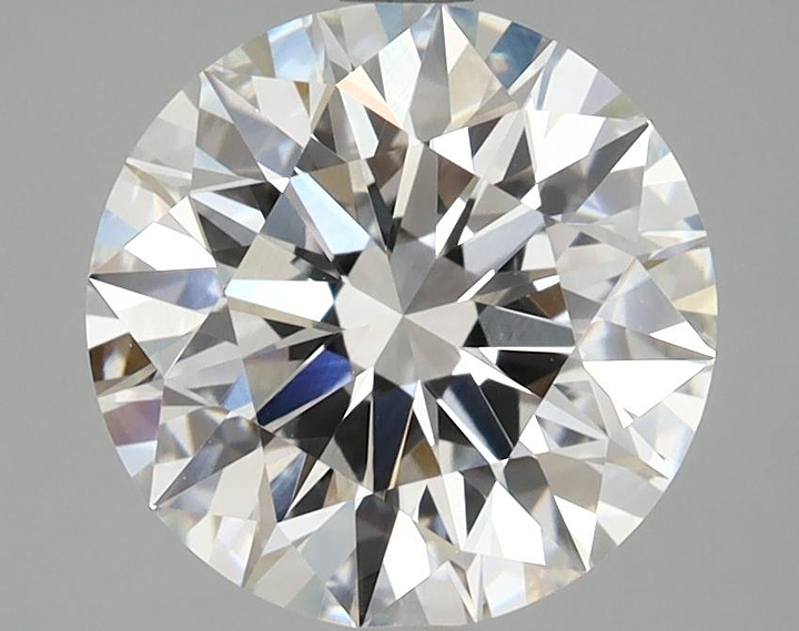 3.01 Carat Round Shaped Excellent Cut VVS2 IGI Certified Lab Grown Diamond