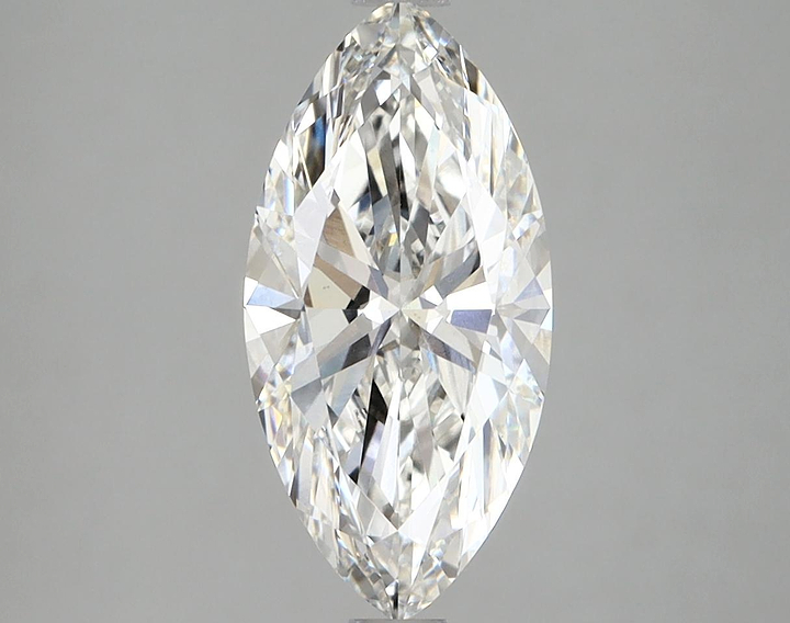 1.98 Carat Marquise Shaped Ideal Cut VVS2 IGI Certified Lab Grown Diamond