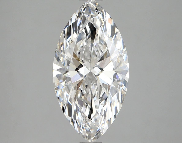 2.03 Carat Marquise Shaped Ideal Cut VVS2 IGI Certified Lab Grown Diamond