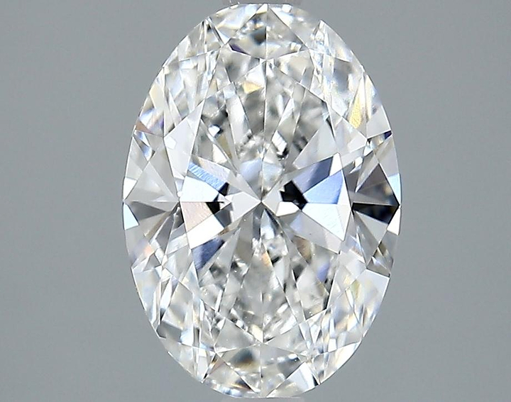 2.08 Carat Oval Shaped Ideal Cut VVS2 IGI Certified Lab Grown Diamond
