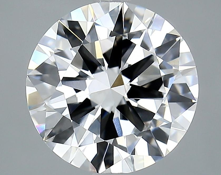 3.01 Carat Round Shaped Excellent Cut VVS2 IGI Certified Lab Grown Diamond