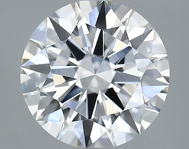 3.02 Carat Round Shaped Excellent Cut VVS2 IGI Certified Lab Grown Diamond