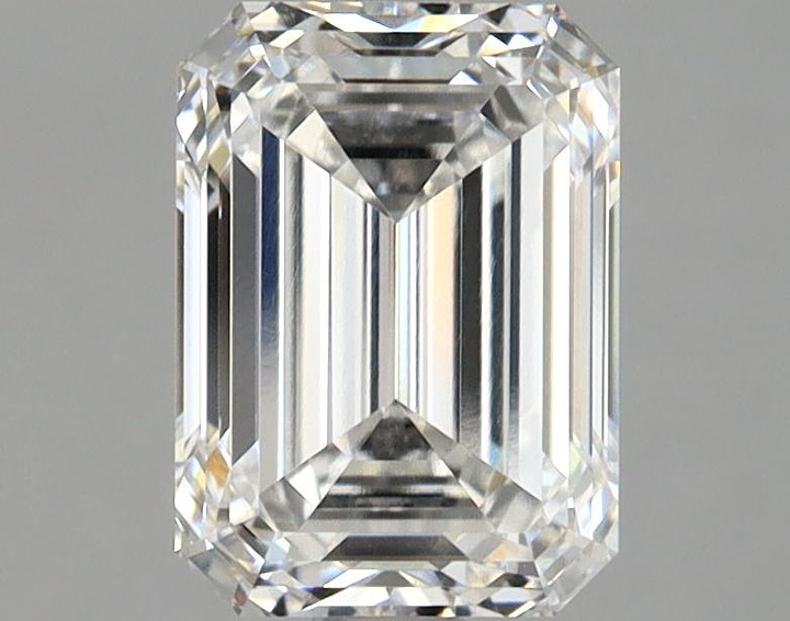 2.02 Carat Emerald Shaped Excellent Cut VVS2 IGI Certified Lab Grown Diamond