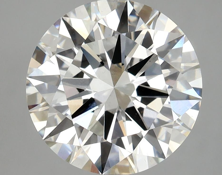 5.01 Carat Round Shaped Ideal Cut VS2 IGI Certified Lab Grown Diamond