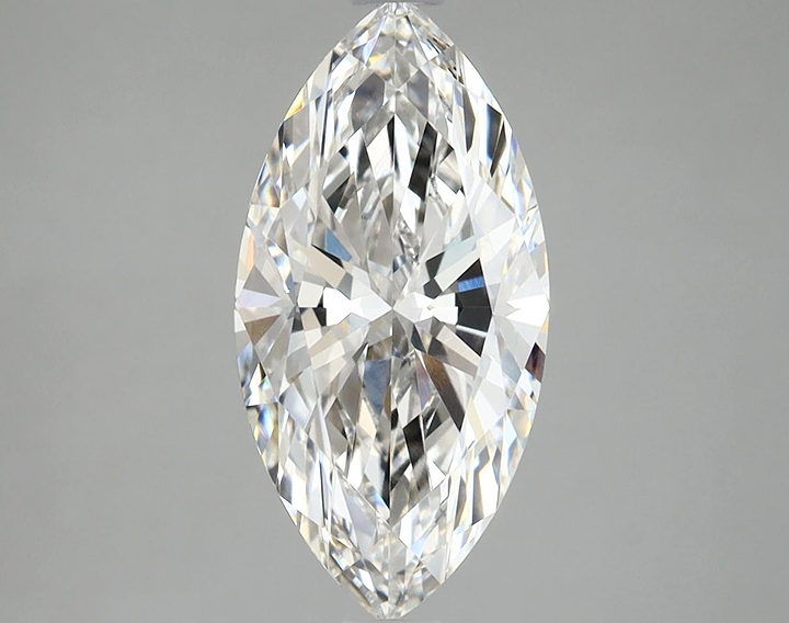 2.09 Carat Marquise Shaped Ideal Cut VVS1 IGI Certified Lab Grown Diamond