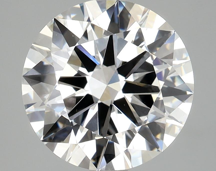 3.01 Carat Round Shaped Excellent Cut VVS2 IGI Certified Lab Grown Diamond