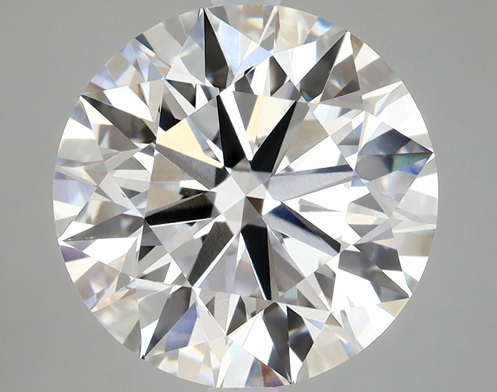 6.01 Carat Round Shaped Excellent Cut VVS2 IGI Certified Lab Grown Diamond