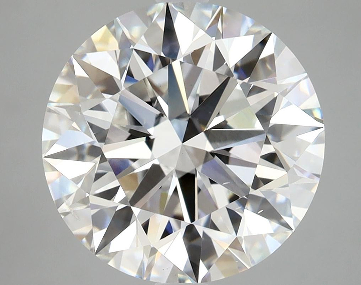 5.04 Carat Round Shaped Excellent Cut VS2 IGI Certified Lab Grown Diamond