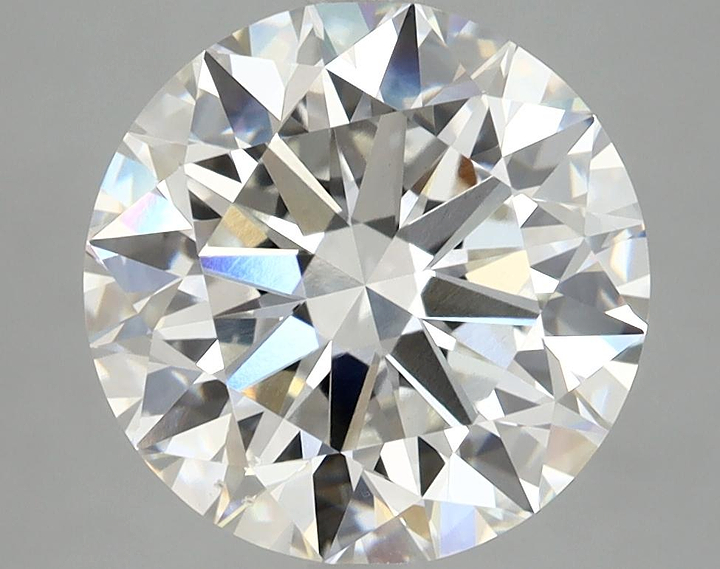 4.5 Carat Round Shaped Excellent Cut VS2 IGI Certified Lab Grown Diamond