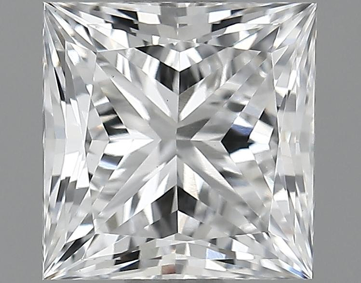 1.51 Carat Princess Shaped Ideal Cut VVS2 IGI Certified Lab Grown Diamond