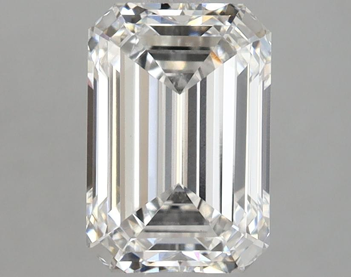 2.02 Carat Emerald Shaped Ideal Cut VVS2 IGI Certified Lab Grown Diamond