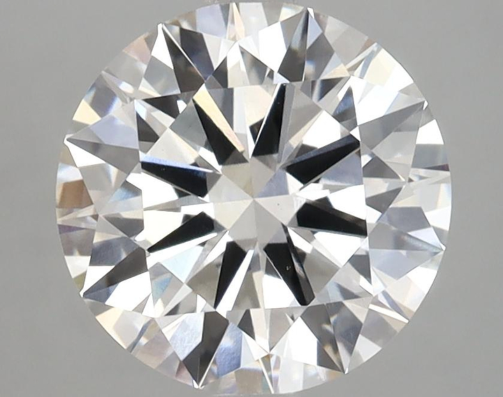 2.66 Carat Round Shaped Ideal Cut VVS2 IGI Certified Lab Grown Diamond