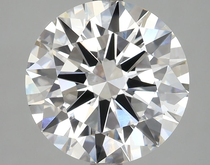 3.56 Carat Round Shaped Excellent Cut VVS2 IGI Certified Lab Grown Diamond
