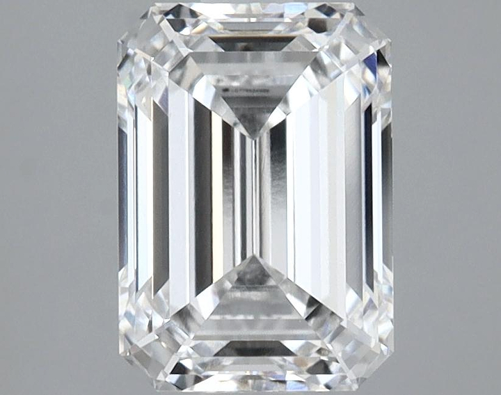 2.04 Carat Emerald Shaped Ideal Cut VVS2 IGI Certified Lab Grown Diamond
