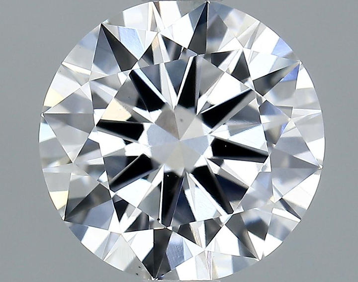 2.01 Carat Round Shaped Ideal Cut VVS2 IGI Certified Lab Grown Diamond