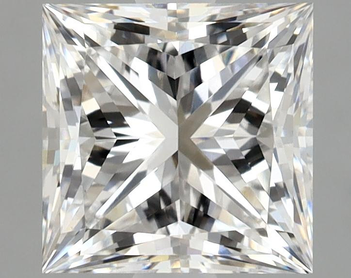 2.04 Carat Princess Shaped Ideal Cut VVS2 IGI Certified Lab Grown Diamond
