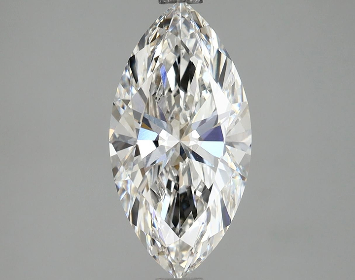 1.96 Carat Marquise Shaped Ideal Cut VVS2 IGI Certified Lab Grown Diamond