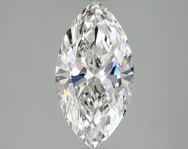 1.45 Carat Marquise Shaped Excellent Cut VVS2 IGI Certified Lab Grown Diamond