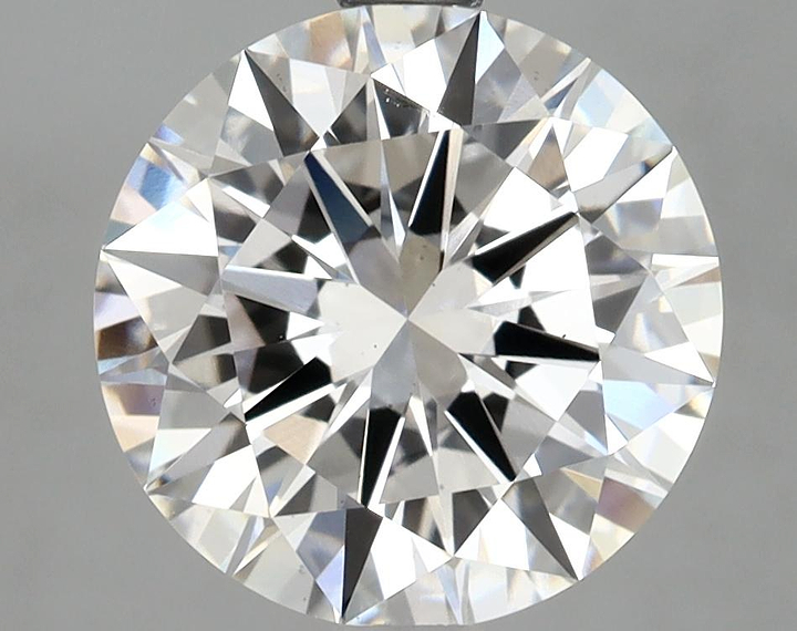 2.8 Carat Round Shaped Excellent Cut VS1 IGI Certified Lab Grown Diamond
