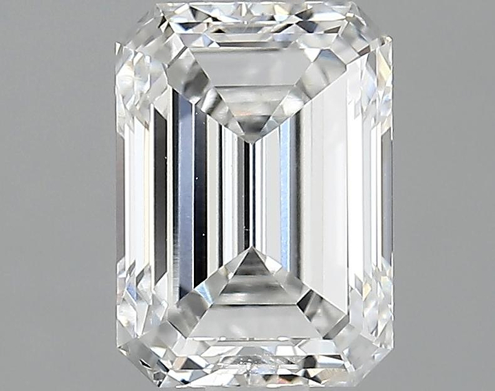 2.08 Carat Emerald Shaped Excellent Cut VVS2 IGI Certified Lab Grown Diamond