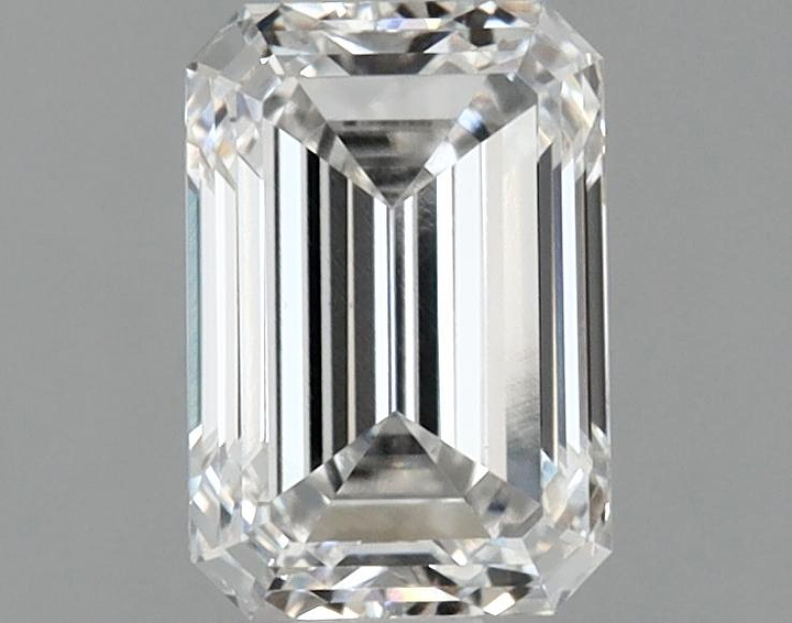 2.54 Carat Emerald Shaped Ideal Cut VVS2 IGI Certified Lab Grown Diamond