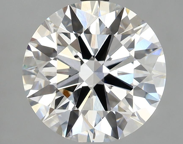 3.05 Carat Round Shaped Ideal Cut VVS2 IGI Certified Lab Grown Diamond